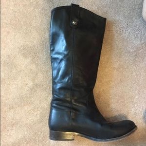 Frye Black Melissa Boots size 7